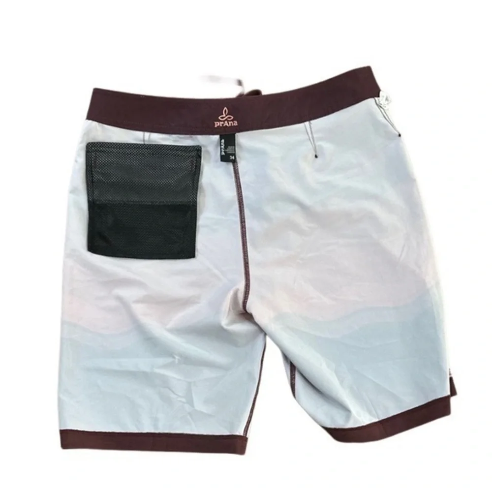 PrAna Set Of 2 Sediment Shorts Swimming Trunks‎ Sz 34
